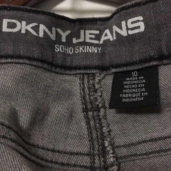 DKNY Gray Soho Skinny Jeans - Picture 5 of 8